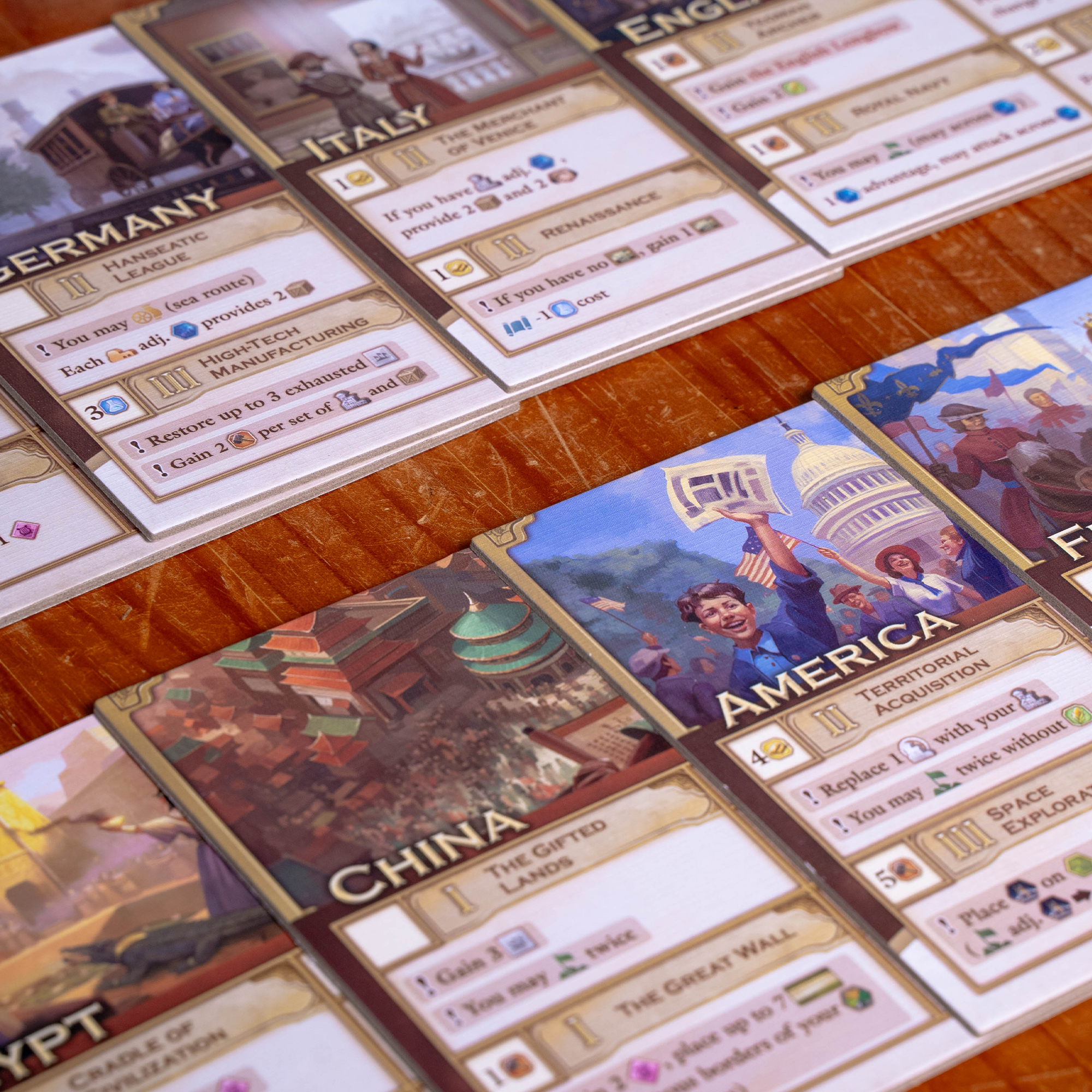 Epochs: Course of Cultures