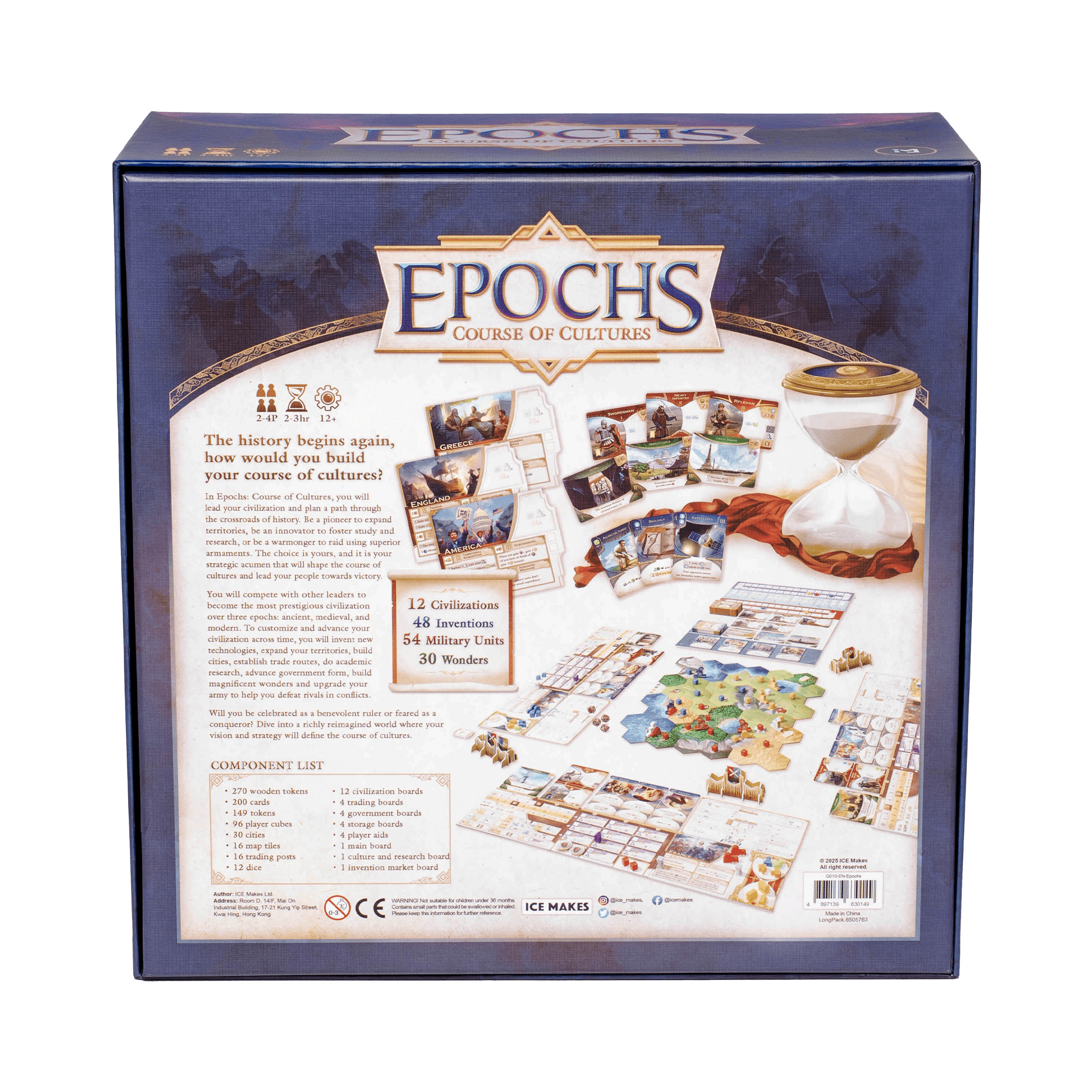 Epochs: Course of Cultures - ICE MAKES